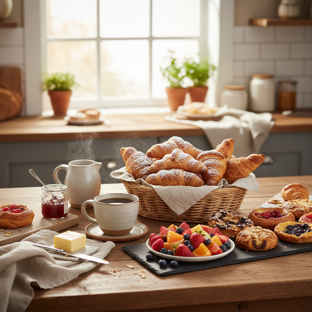 Breakfast spread