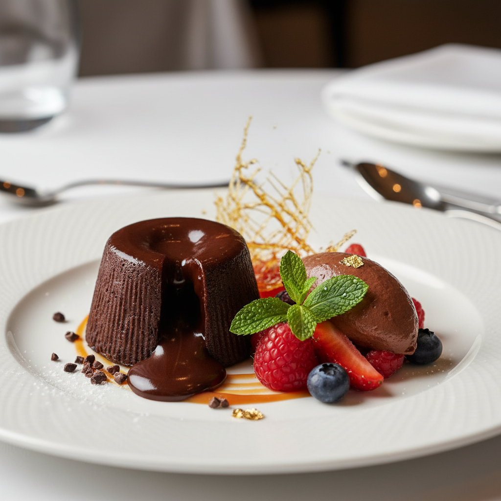 Gourmet dessert